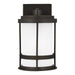 Generation Lighting. - 8590901D-71 - One Light Outdoor Wall Lantern - Wilburn - Antique Bronze