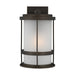 Generation Lighting. - 8690901-71 - One Light Outdoor Wall Lantern - Wilburn - Antique Bronze