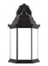 Generation Lighting. - 8738751EN3-12 - One Light Outdoor Wall Lantern - Sevier - Black