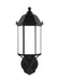 Generation Lighting. - 8838751-12 - One Light Outdoor Wall Lantern - Sevier - Black