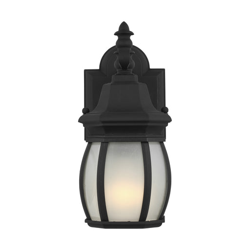 Generation Lighting. - 89104-12 - One Light Outdoor Wall Lantern - Wynfield - Black