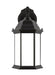 Generation Lighting. - 8938751EN3-12 - One Light Outdoor Wall Lantern - Sevier - Black