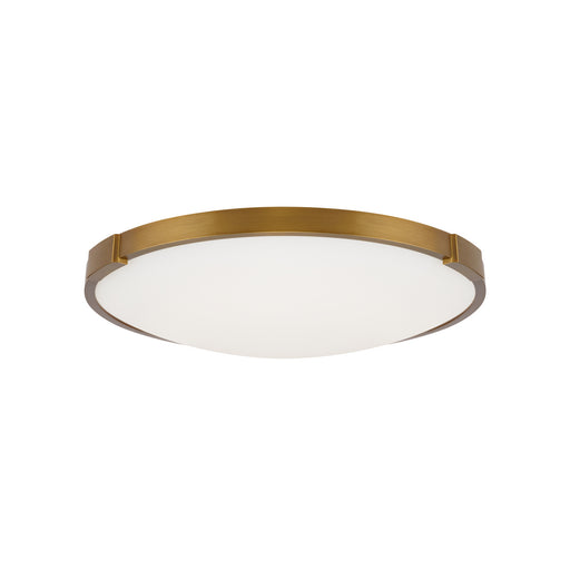 Visual Comfort Modern - 700FMLNC13A-LED927 - LED Flush Mount - Lance - Aged Brass