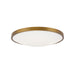 Visual Comfort Modern - 700FMVNC13A-LED927 - LED Flush Mount - Vance - Aged Brass