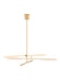 Visual Comfort Modern - 700KLE6NB-LED930 - LED Chandelier - Klee - Natural Brass