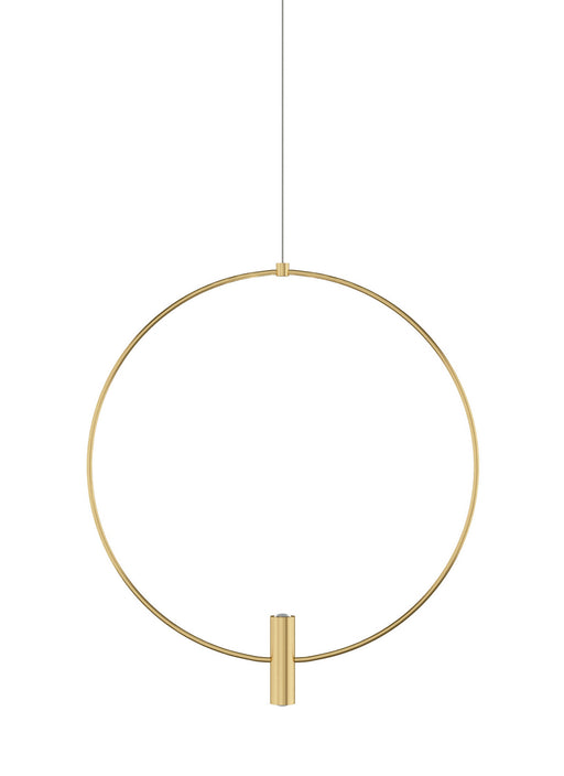 Visual Comfort Modern - 700MOLAY18NB-LED930 - LED Pendant - Layla - Natural Brass