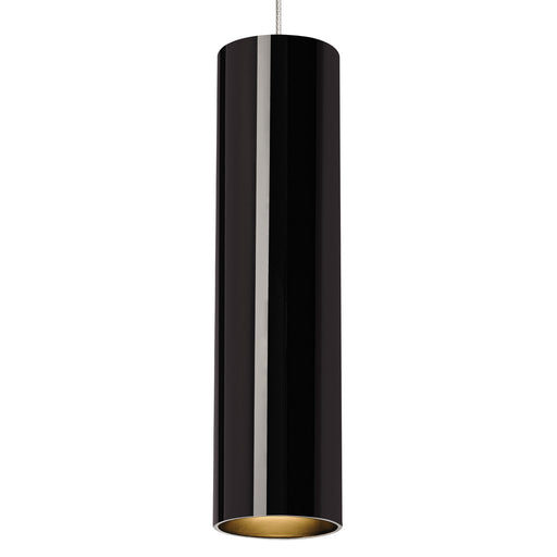 Visual Comfort Modern - 700MPPPRBS - One Light Pendant - Piper - Black/Satin Nickel