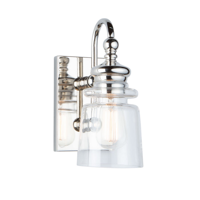 Artcraft - AC11591PN - One Light Wall Sconce - Castara - Polished Nickel