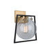 Artcraft - AC11602VB - One Light Wall Sconce - Bridgetown - Black & Harvest Brass