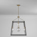 Artcraft - AC11605VB - Five Light Chandelier - Bridgetown - Black & Harvest Brass