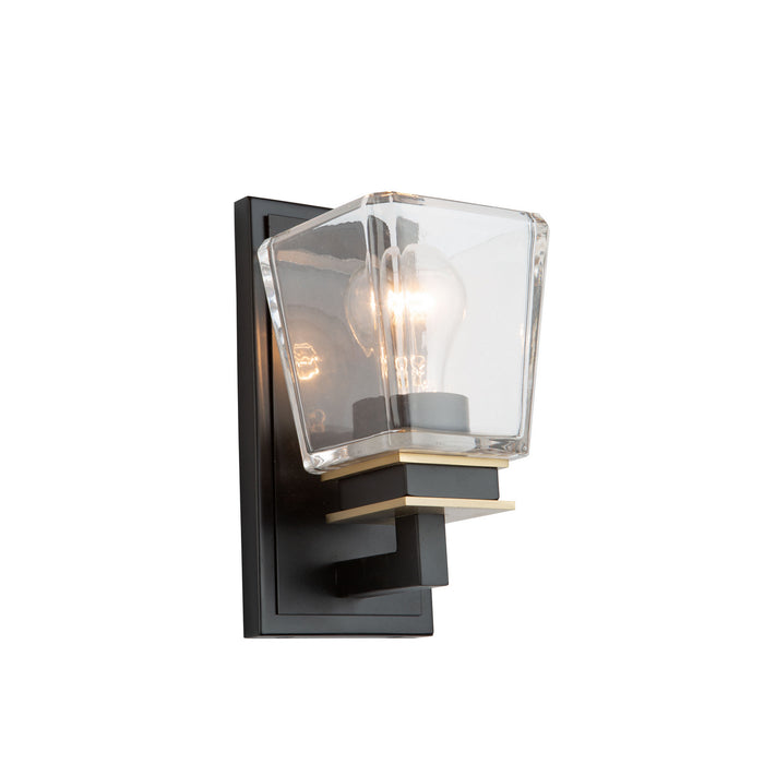 Artcraft - AC11611VB - One Light Wall Sconce - Eastwood - Black & Brass