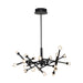 Artcraft - AC6641BK - LED Pendant - Batton - Black