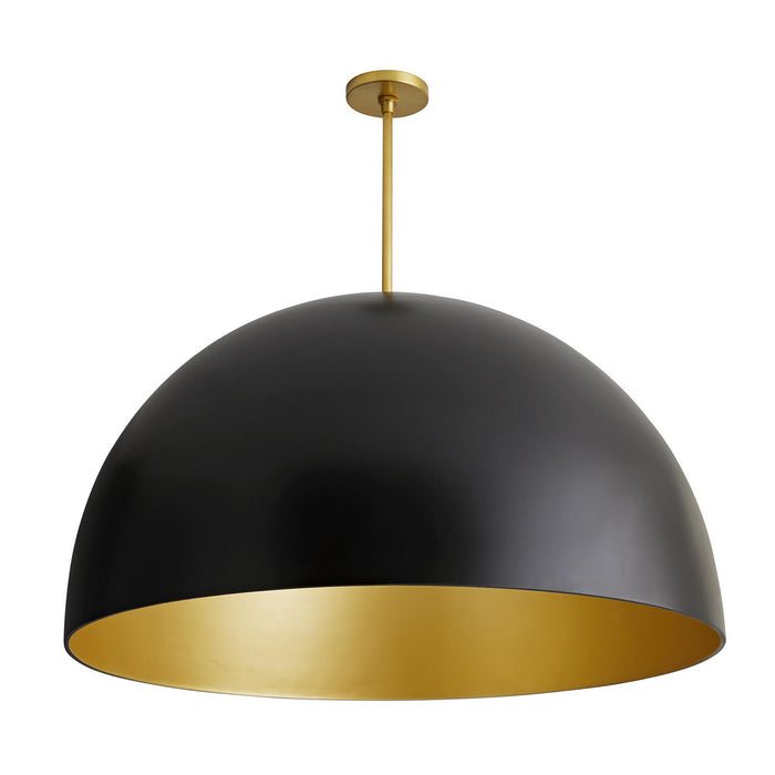 Arteriors - 45047 - One Light Pendant - Pascal - Black