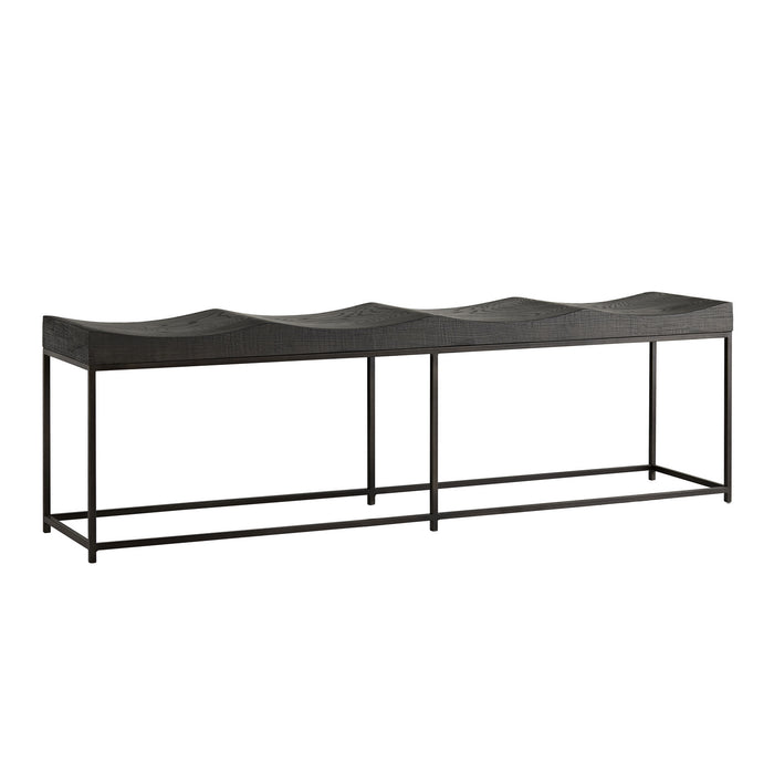 Arteriors - 4745 - Bench - Barrett - Ebony