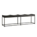 Arteriors - 4745 - Bench - Barrett - Ebony