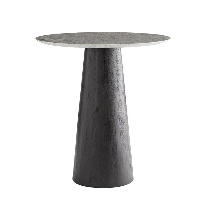 Arteriors - 6852 - Side Table - Theodore - Sandlasted Ebony