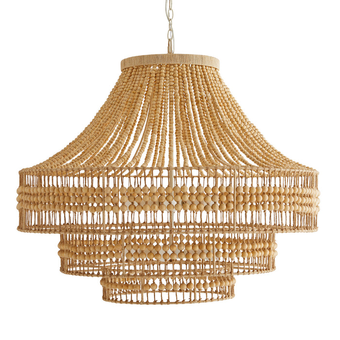 Arteriors - 89335 - Eight Light Chandelier - Tulane - Natural