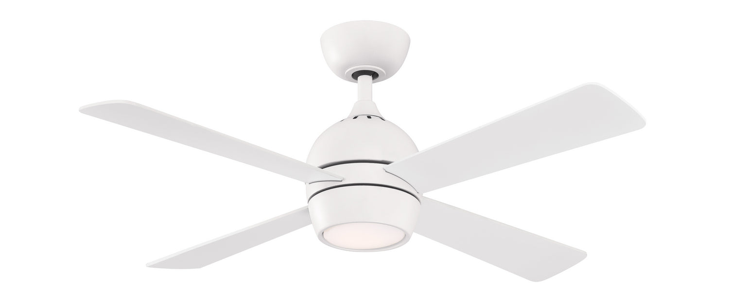 Fanimation - FP7644MW - 44"Ceiling Fan - Kwad 44 - Matte White