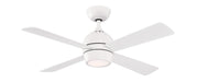 Fanimation - FP7644MW - 44"Ceiling Fan - Kwad 44 - Matte White