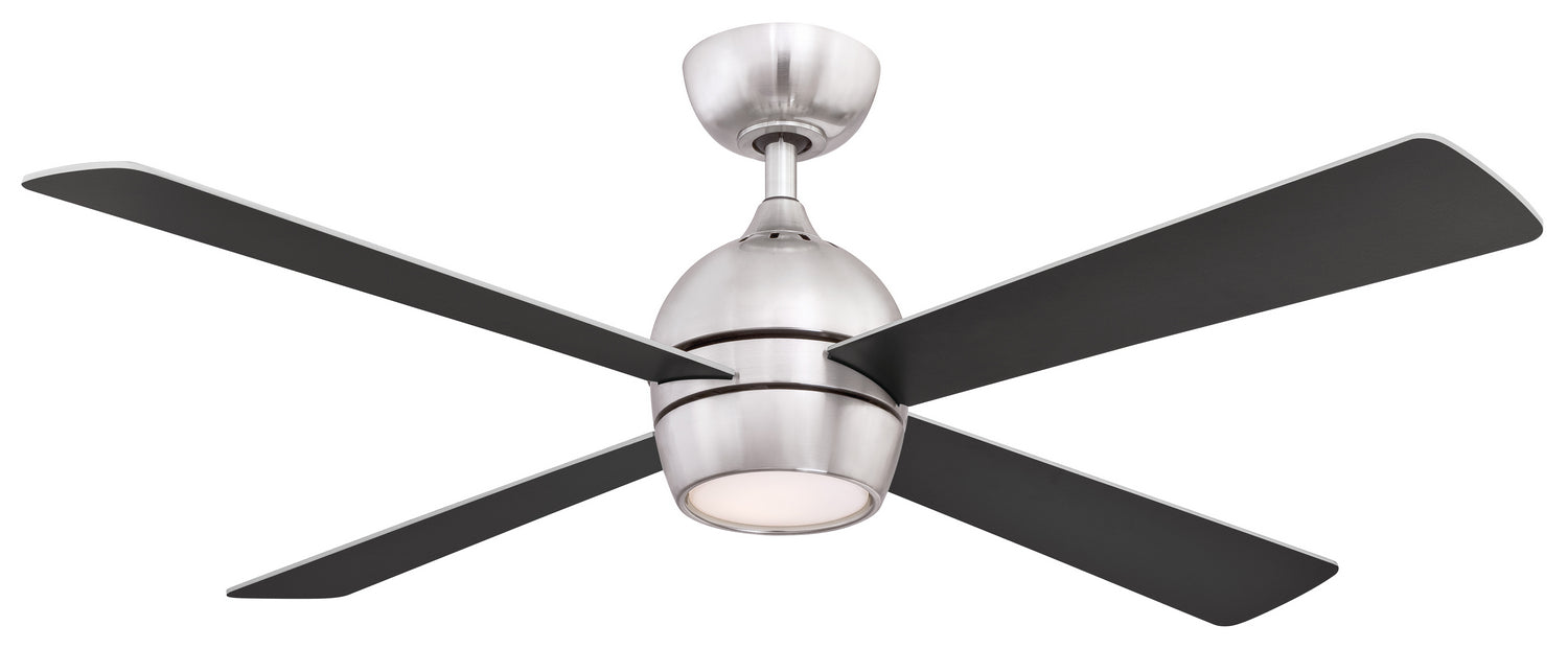 Fanimation - FP7652BN - 52"Ceiling Fan - Kwad 52 - Brushed Nickel