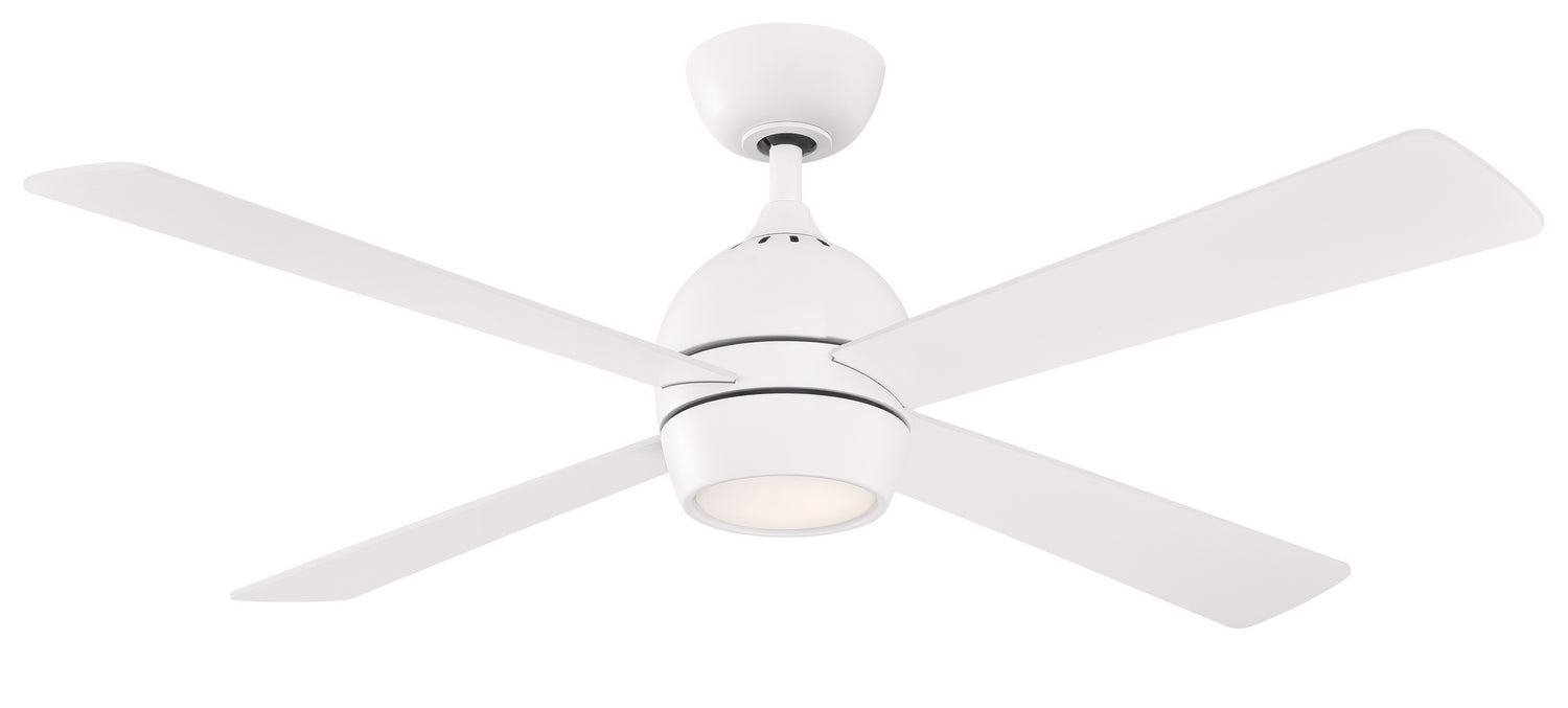 Fanimation - FP7652MW - 52"Ceiling Fan - Kwad 52 - Matte White