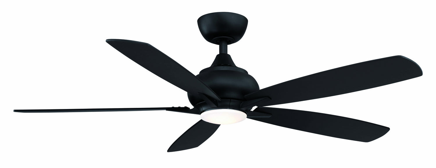 Fanimation - FP8533BL - 52"Ceiling Fan - Doren - Black