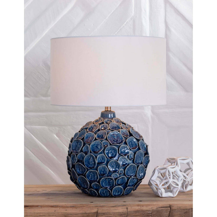 Regina Andrew - 13-1366BL - One Light Table Lamp - Lucia - Blue