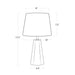 Regina Andrew - 13-1461 - One Light Table Lamp - Joelle - Rose