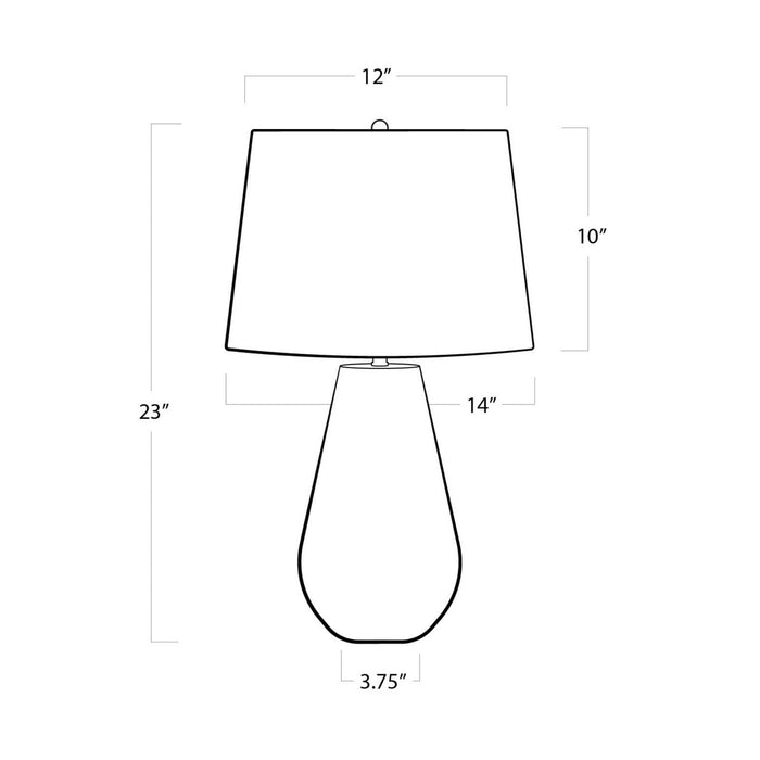 Regina Andrew - 13-1463NAT - One Light Table Lamp - Cassia - Natural