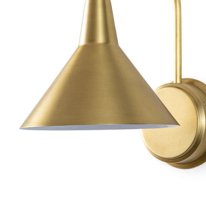 Regina Andrew - 15-1121NB - One Light Wall Sconce - Dublin - Natural Brass