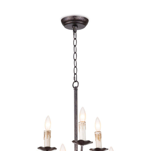 Regina Andrew - 16-1269 - 13 Light Chandelier - Caden - Blackened Iron