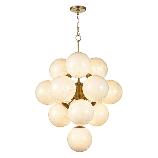 Regina Andrew - 16-1278SRLNB - 13 Light Chandelier - La - Natural Brass