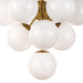 Regina Andrew - 16-1278SRLNB - 13 Light Chandelier - La - Natural Brass