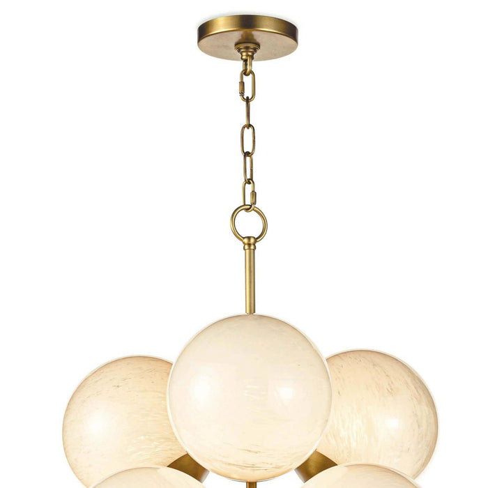 Regina Andrew - 16-1278SRLNB - 13 Light Chandelier - La - Natural Brass