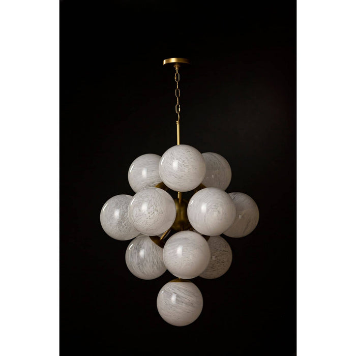 Regina Andrew - 16-1278SRLNB - 13 Light Chandelier - La - Natural Brass