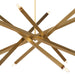 Regina Andrew - 16-1289NB - 12 Light Chandelier - Viper - Natural Brass