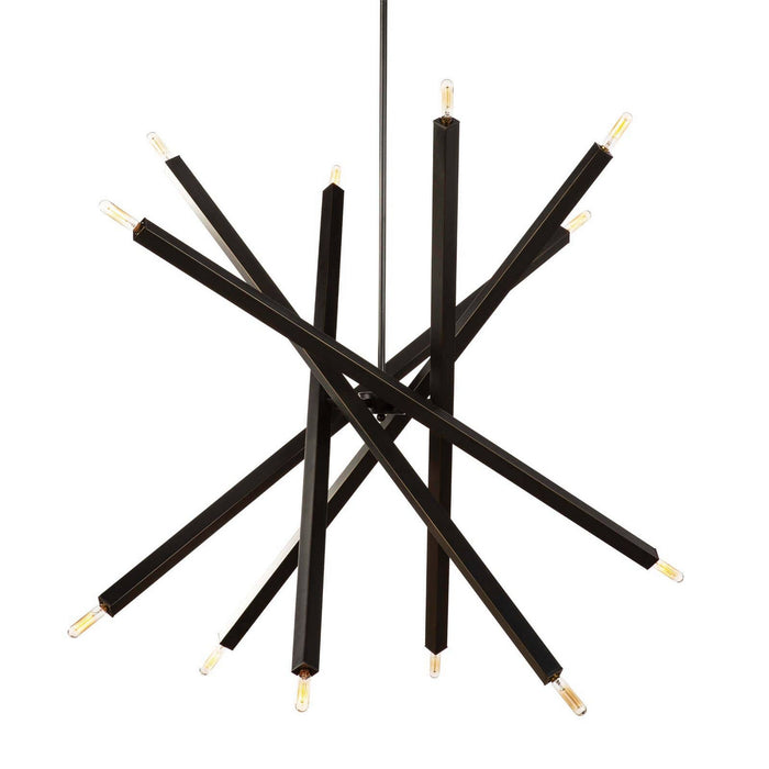 Regina Andrew - 16-1289ORB - 12 Light Chandelier - Viper - Oil Rubbed Bronze