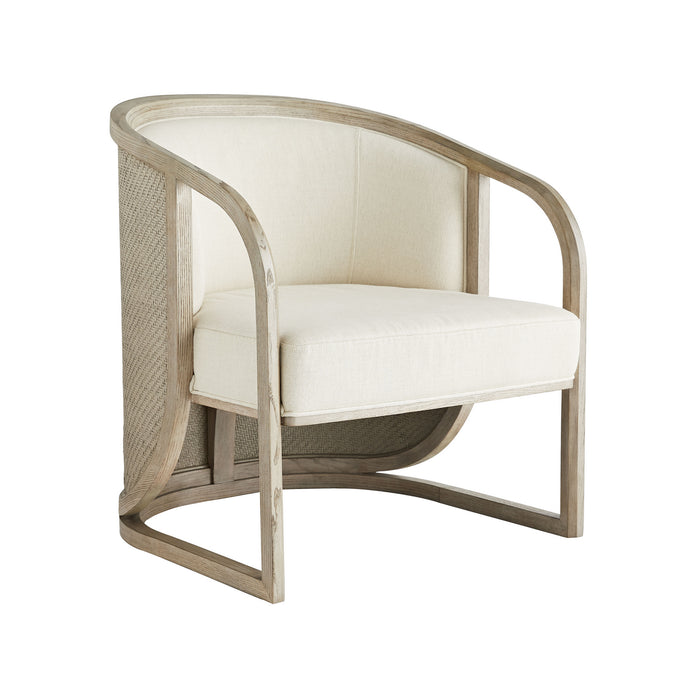 Arteriors - 5593 - Lounge Chair - Fortuna - Smoke