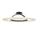 W.A.C. Lighting - FM-21728-BK - LED Convertible Semi-Flush Mount - Elektron - Black