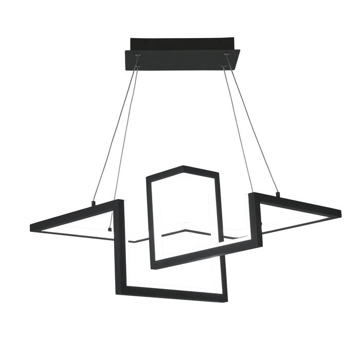 W.A.C. Lighting - PD-17023-BK - LED Pendant - Minecraft - Black