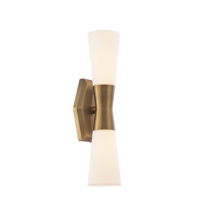 W.A.C. Lighting - WS-30018-AB - LED Bathroom Vanity - Locke - Aged Brass