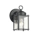 Kichler - 9611BK - One Light Outdoor Wall Mount - Black