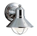 Kichler - 9021NI - One Light Outdoor Wall Mount - Seaside - Brushed Nickel