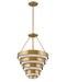 Hinkley - 30184HB - LED Chandelier - Echelon - Heritage Brass