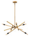 Hinkley - 4765HB - LED Chandelier - Archer - Heritage Brass