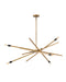 Hinkley - 4766HB - LED Chandelier - Archer - Heritage Brass