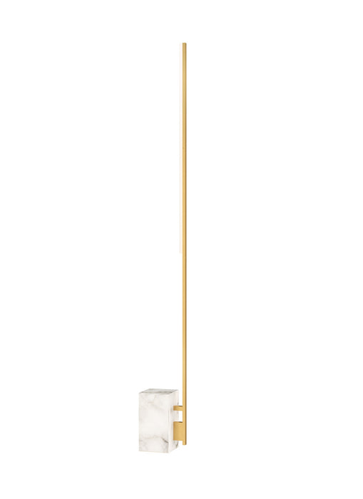 Visual Comfort Modern - 700PRTKLE70NB-LED927 - LED Table Lamp - Klee - Natural Brass/White Marble