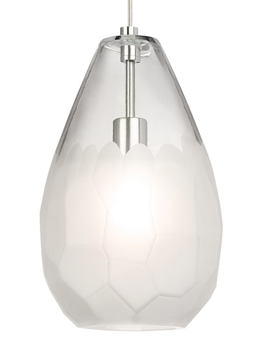 Visual Comfort Modern - 700TDBRLGFS-LED927 - LED Pendant - Briolette - Satin Nickel