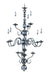 Framburg - 9132 MB - 12 Light Foyer Chandelier - Jamestown - Mahogany Bronze