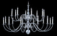 Framburg - 9145 SP - 20 Light Foyer Chandelier - Jamestown - Satin Pewter